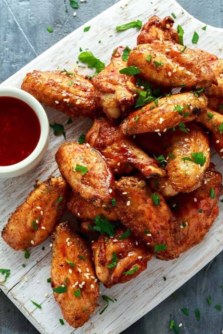 Barbecue Chicken Wings (6 pcs )