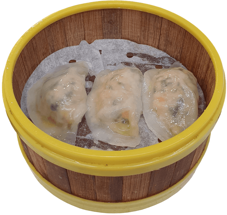 Chicken & Chives Dumpling ( 3 pcs )