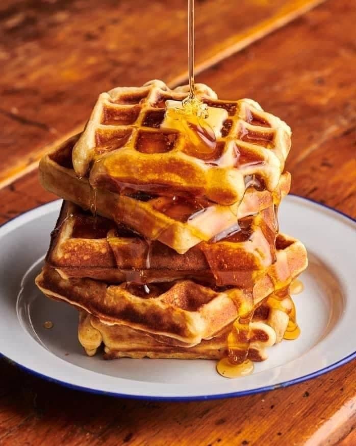 Waffle With Honey