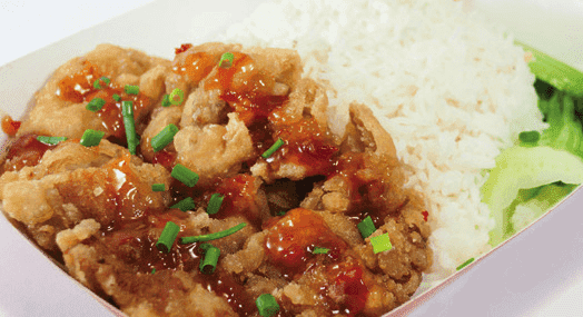 Crispy Chicken & Rice