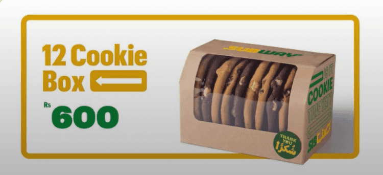 12 Cookie Box