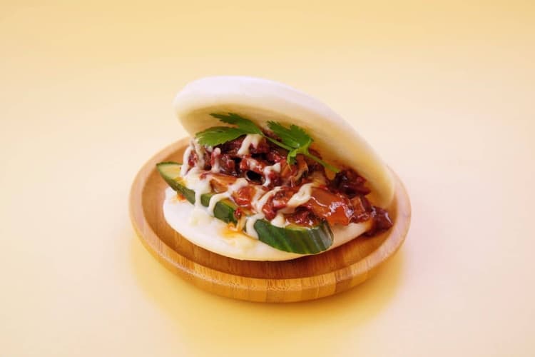 Honey Mustard Chicken Bao
