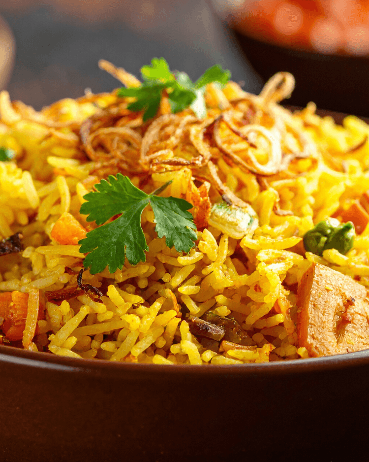 Vegetarian Handi Biryani