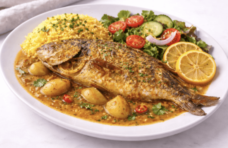 Whole Fish (450g) – single – Mauritian curry