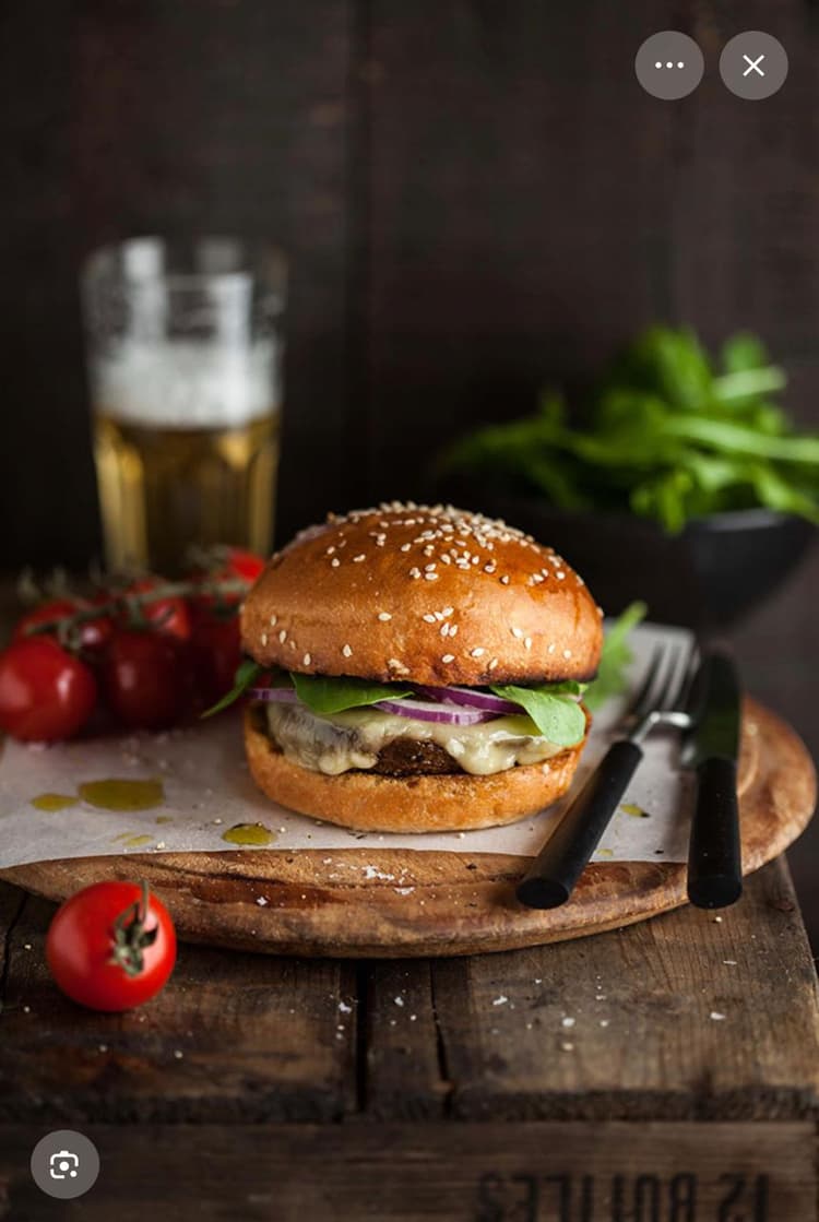 Portobello Mushroom Burger