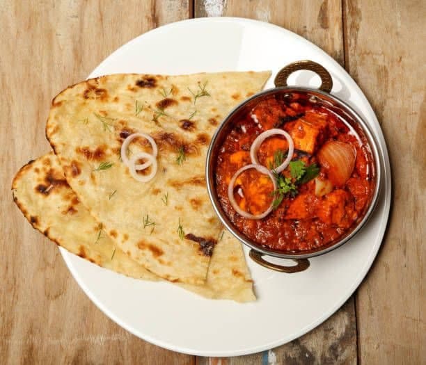 Naan + Kadhai Chicken