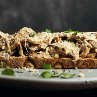 Creamy Truffle Mushroom Toastie