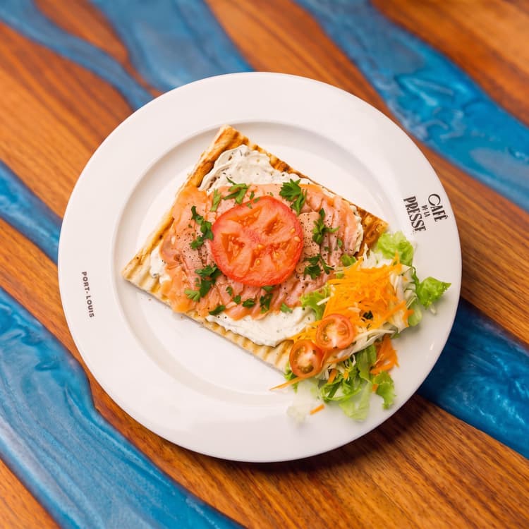Smoked Salmon Tartine