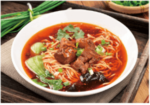 Braised beef noodles