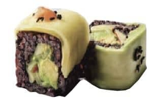 Organic Black Rice - Avo Mango roll (8 pc)