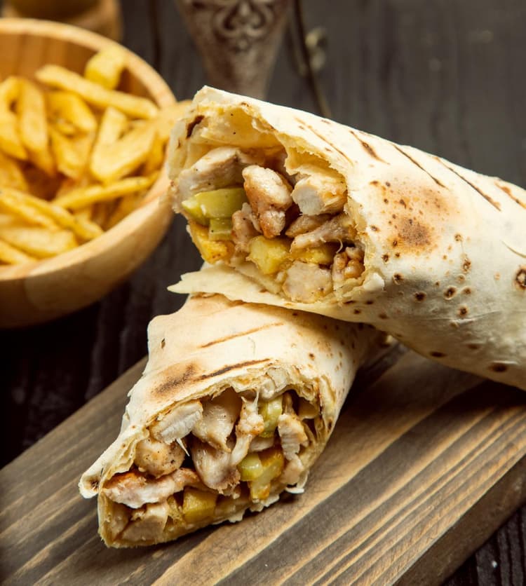 Crispy  Wrap Meal