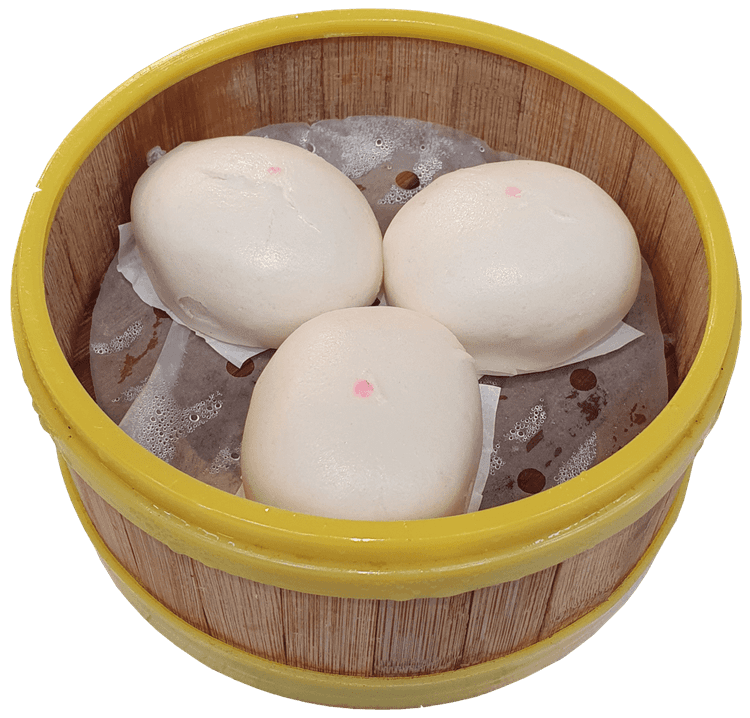 Sweet Red Bean Bao ( 3 pcs )