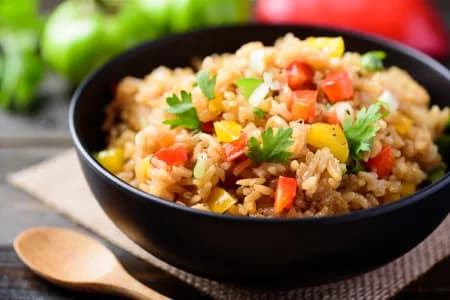 Riz Frite Veg