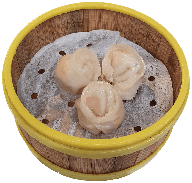 Chicken & Calamari Dumpling ( 3 pcs )
