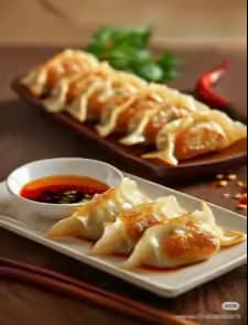 Beef and Carrots fried dumplings