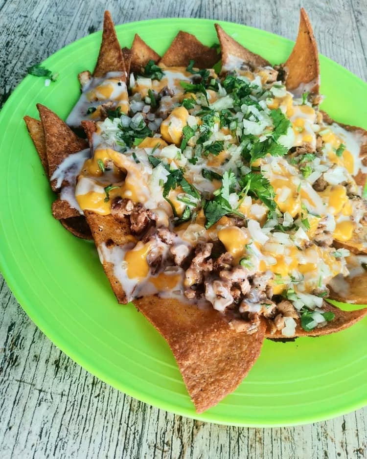 Chicken Loaded Nachos