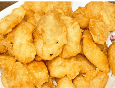 Fried fish fillets