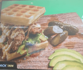 Avocado Waffle Sandwich