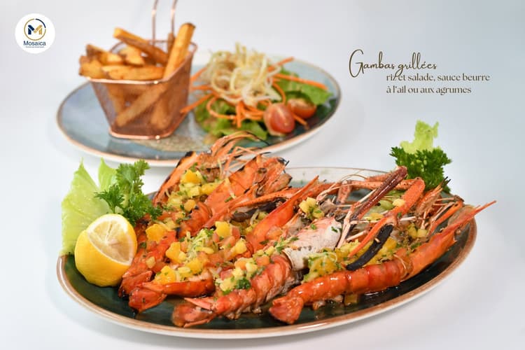 Grilled Gambas (4 pcs)