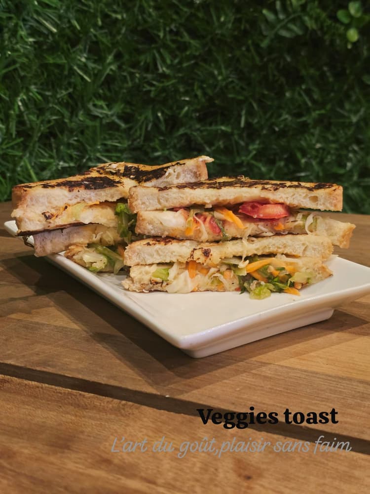 Veggies Toast