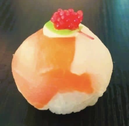 Sushi Balls - Salmon Tuna Sprangled Emperor Trio (6 pcs)