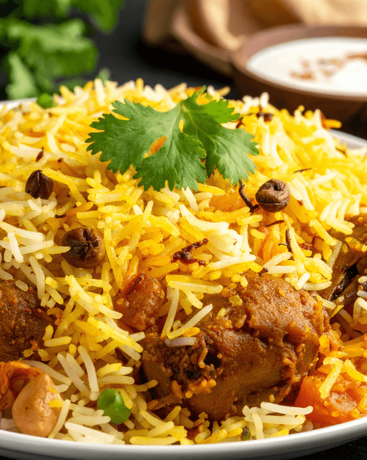 Mutton Handi Biryani