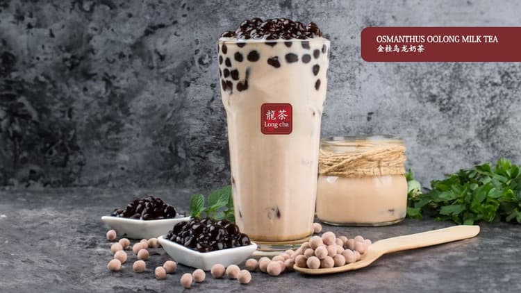 OSMANTHUS OOLONG MILK TEA