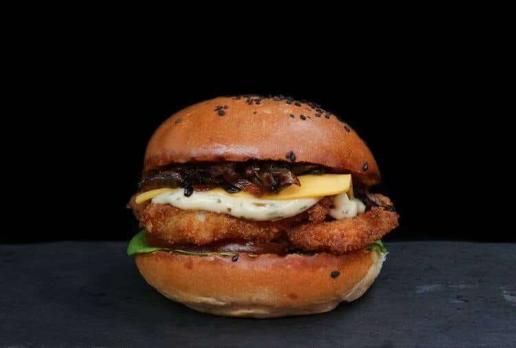 Crispy Prawn Burger