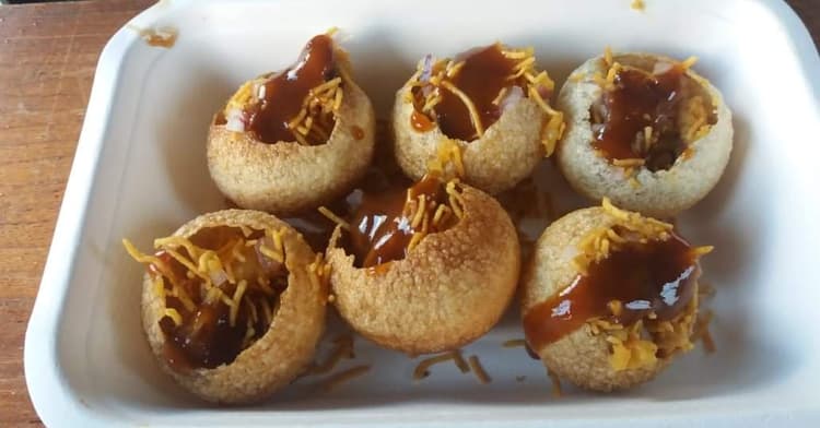 Pani puri (6pcs)