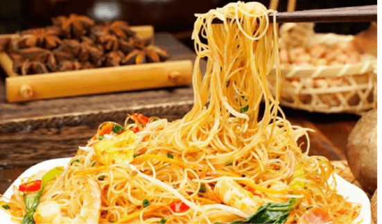 Fried rice vermicelli