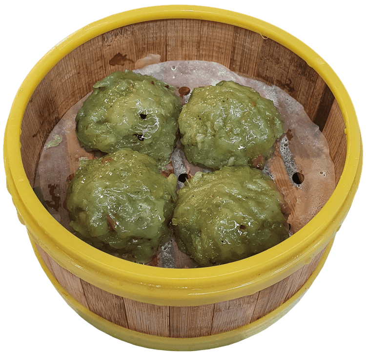 Chayote with Chicken, Mushroom & Dry Shrimps ( 4 pcs )