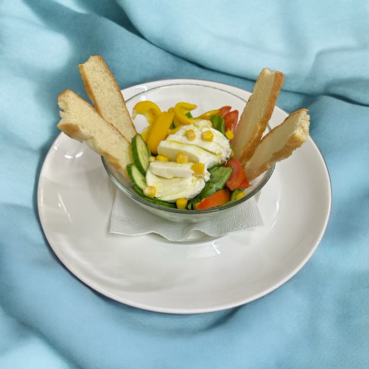 Salad VEG with Mozzarella