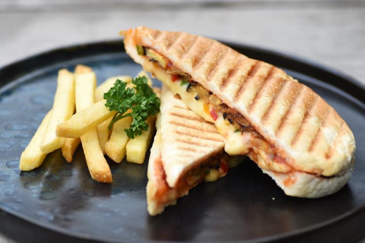 Crispy Panini  Meal