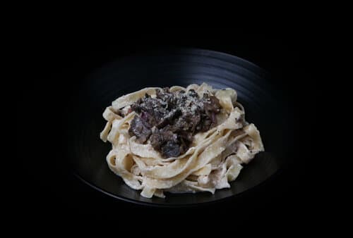 Mushroom & Cheese Pasta