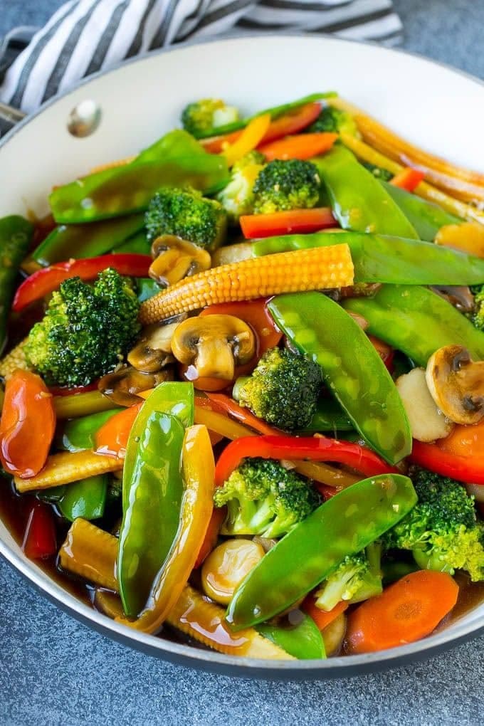 Stir Fried Vegetables (Single)