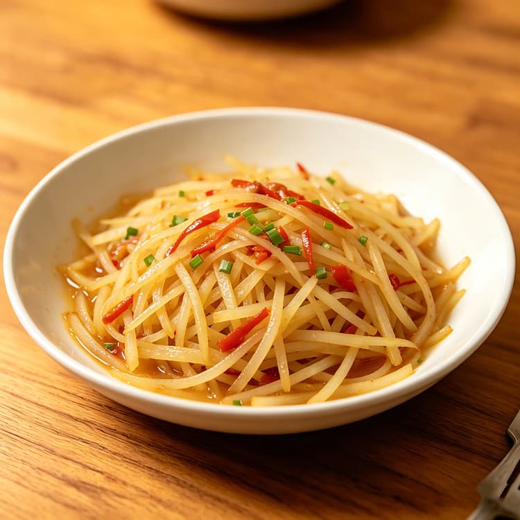 Hot & Sour Shredded Potato