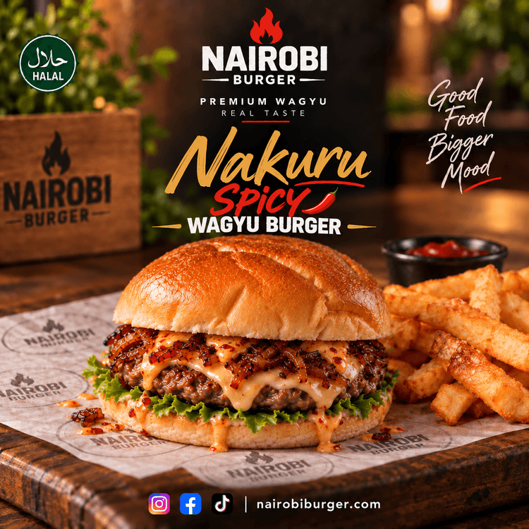 NAKURU SPICY WAGYU BURGER
