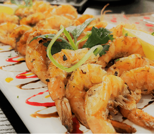 Grilled Tiger Prawn- Couple