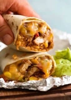 Mexican Chicken burrito
