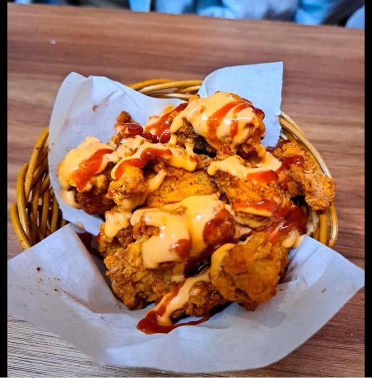 Popcorn veggies bites