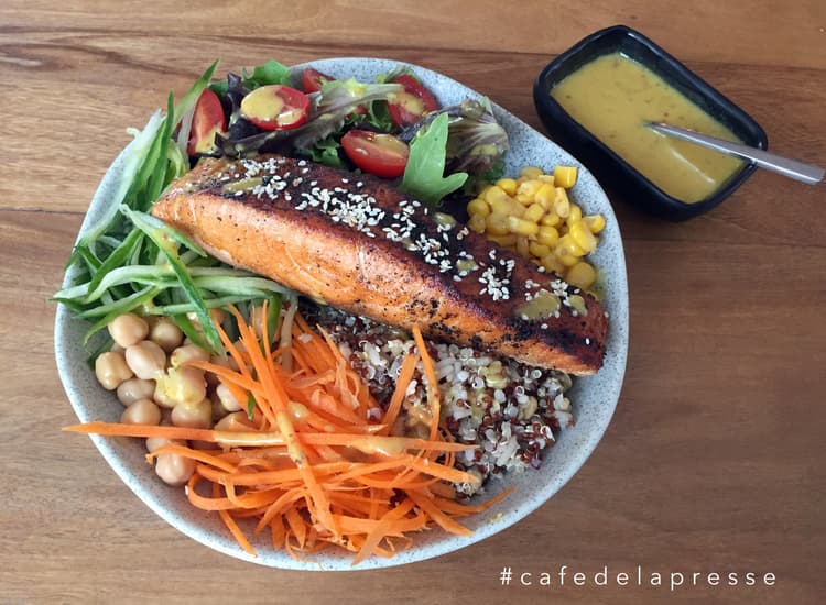 FRESH GRILLED SALMON