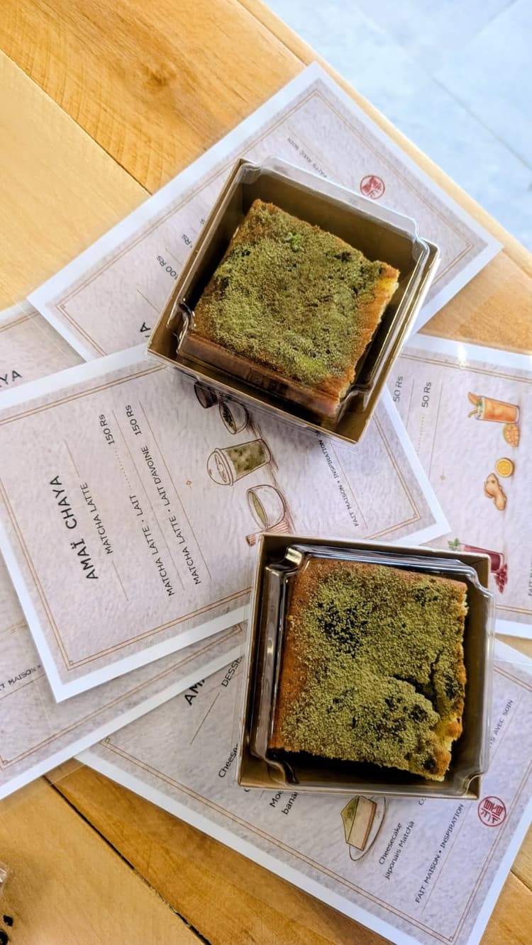 Moelleux Matcha Vanille