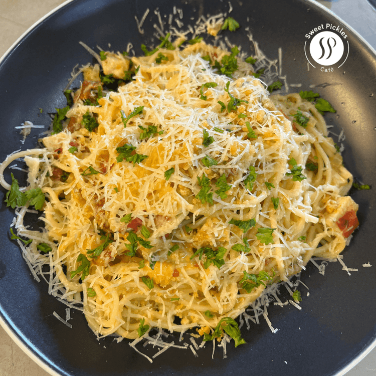Pasta avec Poulet sauce Pesto