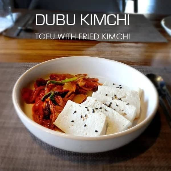*dubu kimchi