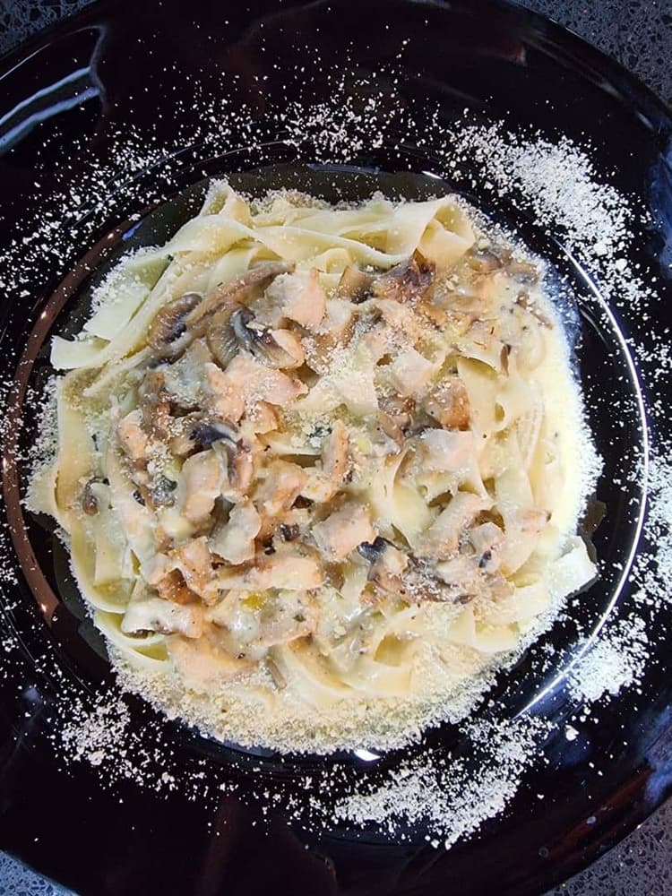 Creamy Garlic Beef strips