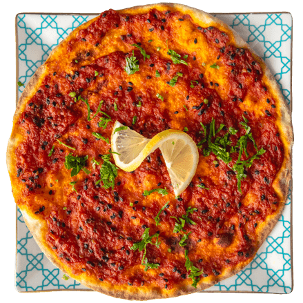 Muhammara Manakish