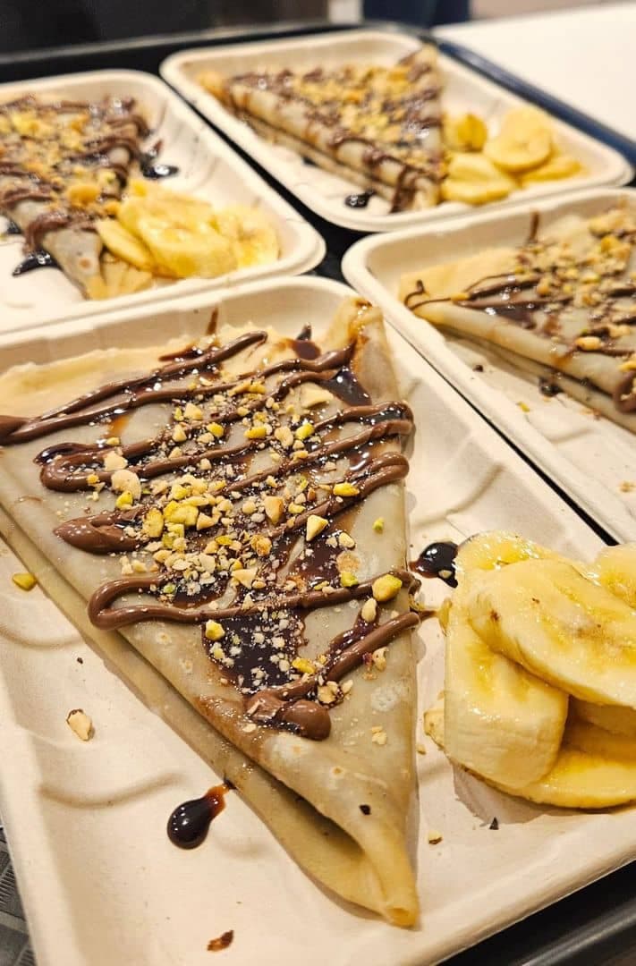 Nutella Crepe Platter