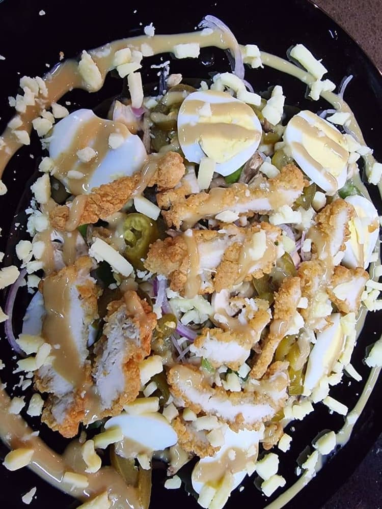 Crispy Chicken Pasta Salad