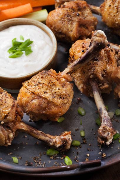 Crispy chicken lolipop