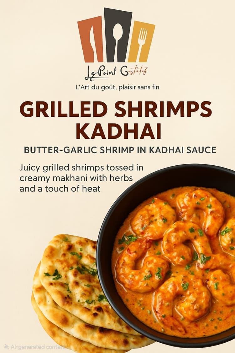 Grilled Shrimps Kadhai